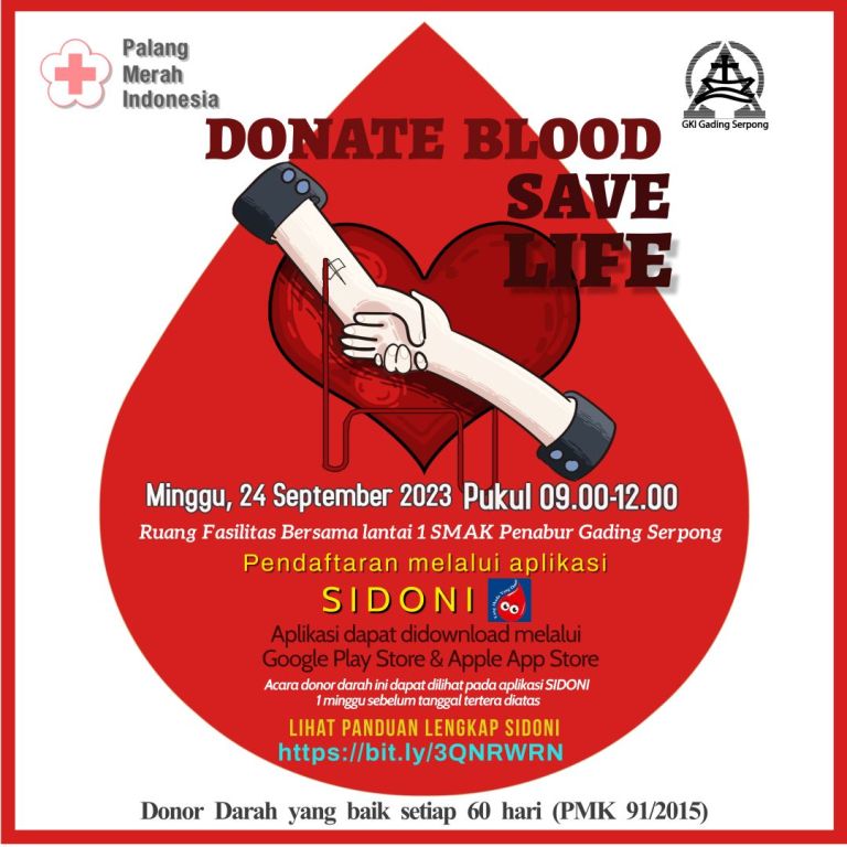 Flyer Donor Darah 24 Sept 2023