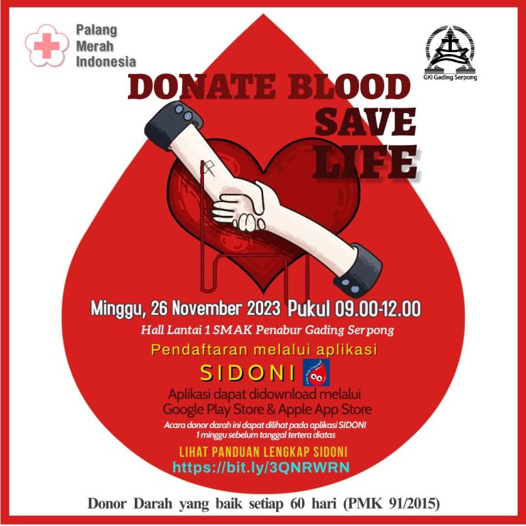 Flyer Donor Darah 26 Nov 2023